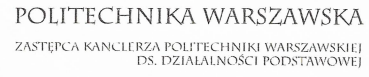 Logo Politechnika Warszawska