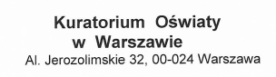 Logo Kuratorium Oświaty w Warszawie